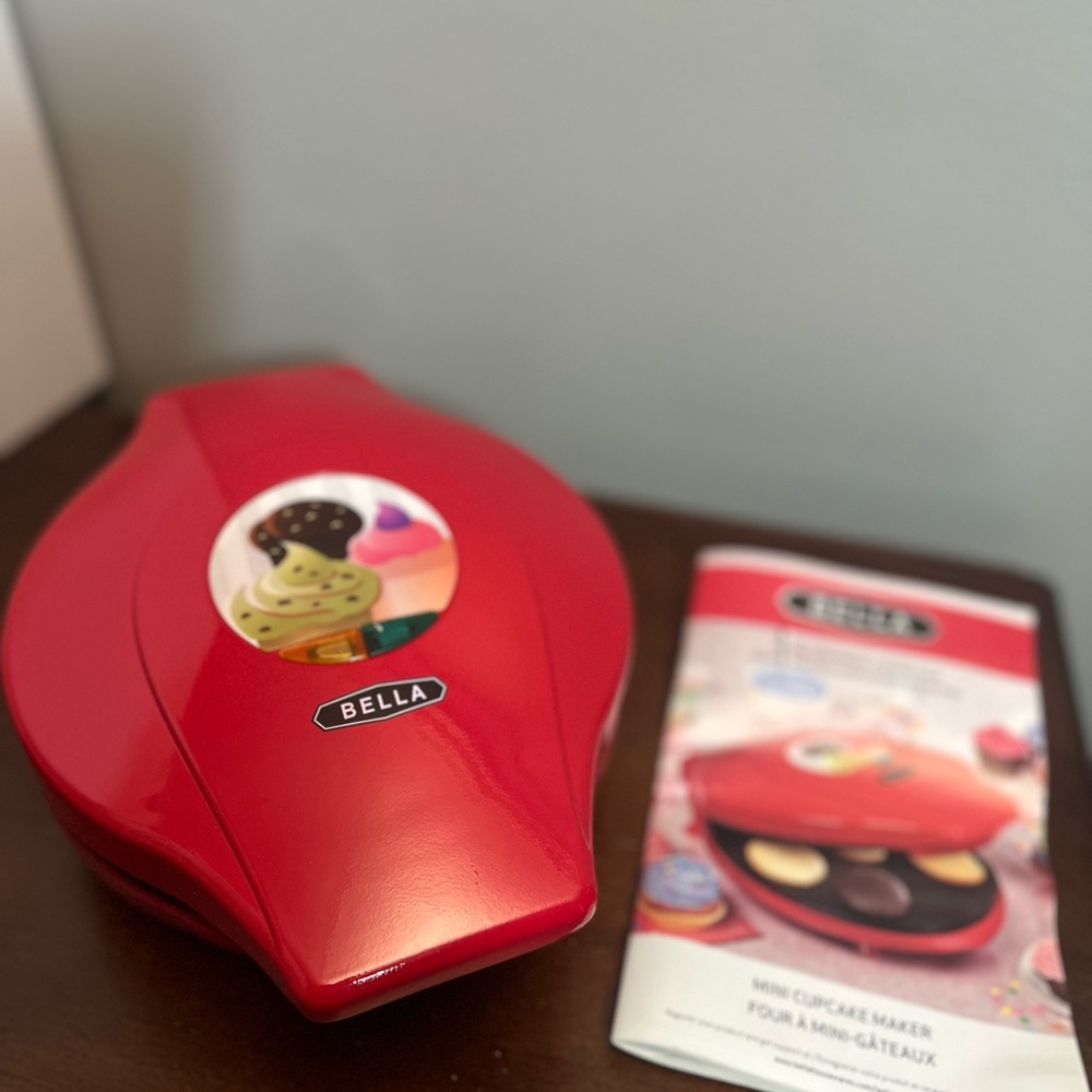 Bella Red Mini Cupcake Maker (SOLD)